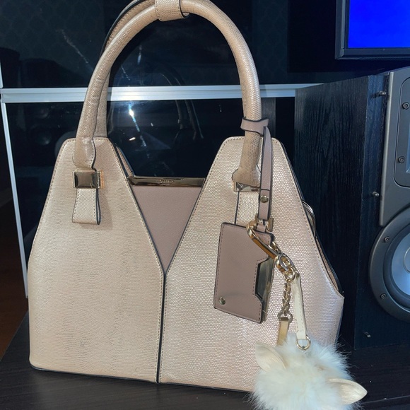 Dune London Cream and Tan Satchel - Picture 10 of 15